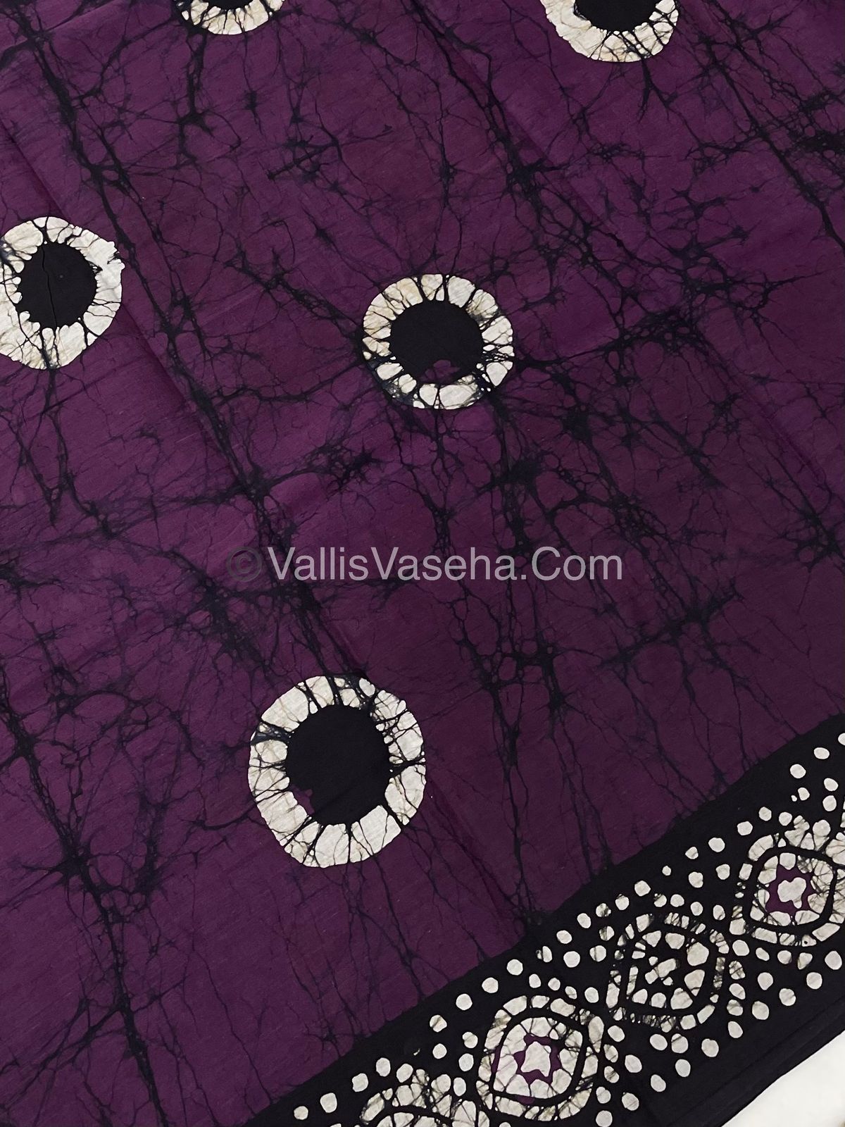 Pure Soft Mul Mul Cotton Sarees - Hand Block Prints - VVMMC007
