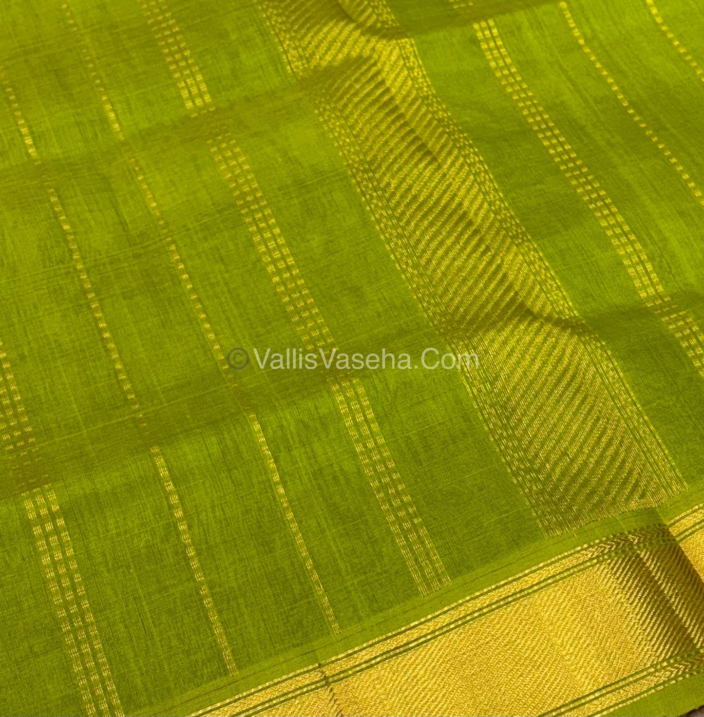Pure Silk Cotton Saree - Pazhum Pazhamum Checks Design - VVPPSC02