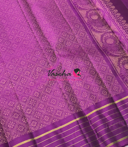 Half Mix - Pure Soft Silk Saree - VVPSS108
