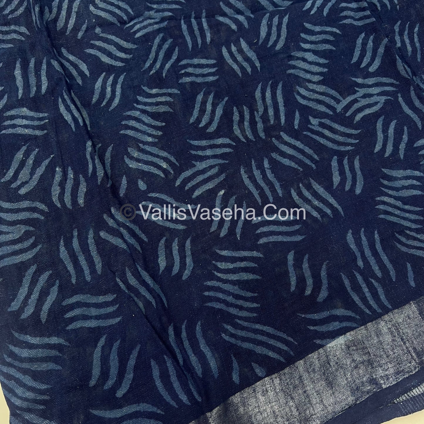 Linen Mixed Cotton Saree |VVLMP001