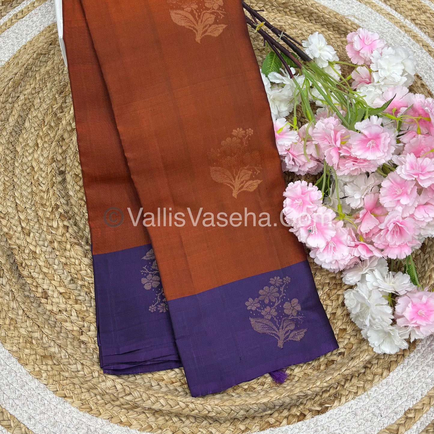 Half Mix - Pure Soft Silk Saree - VVPSS075