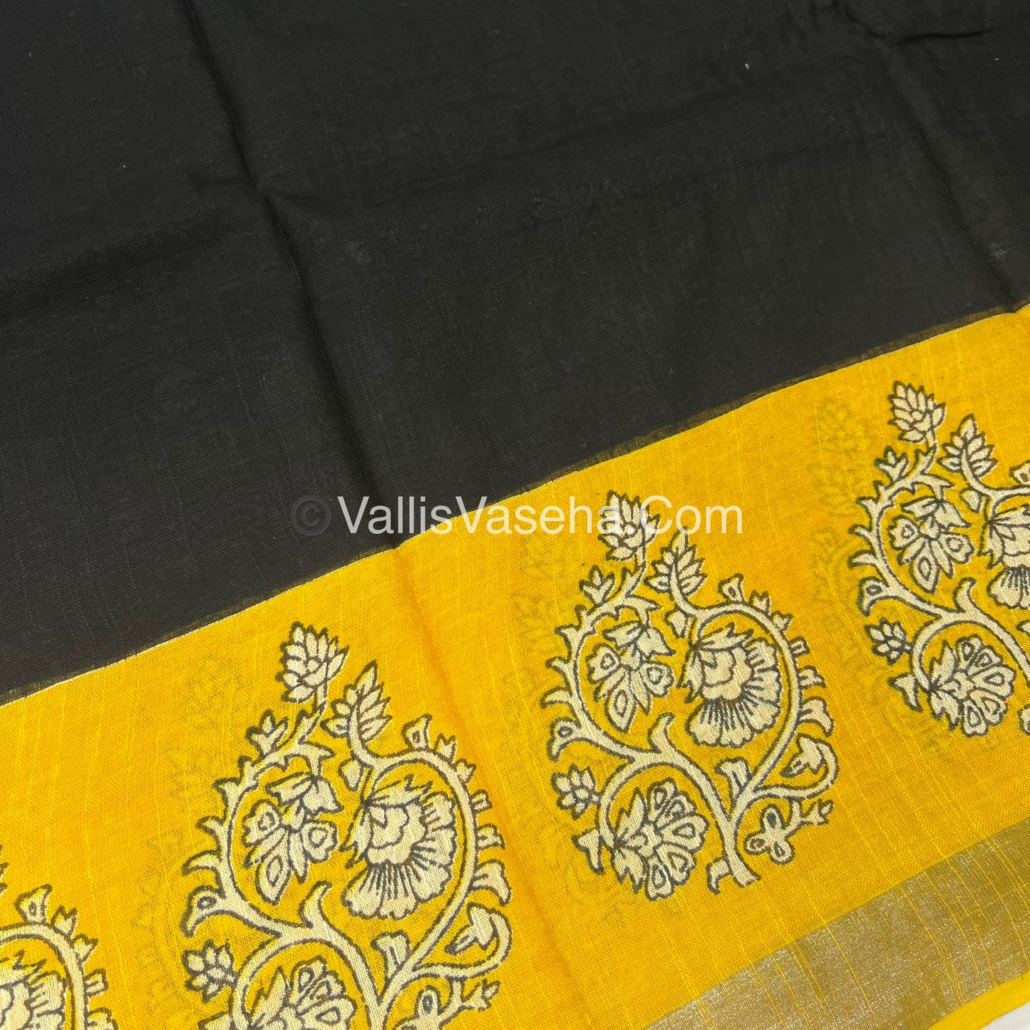 Linen Mixed Cotton Saree |VVLMP001