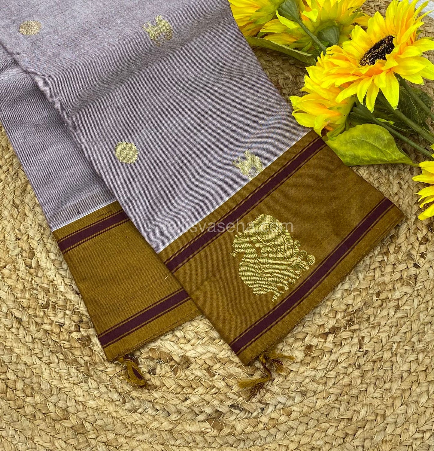 Premium Kanchi Cotton Saree - VVKCS004