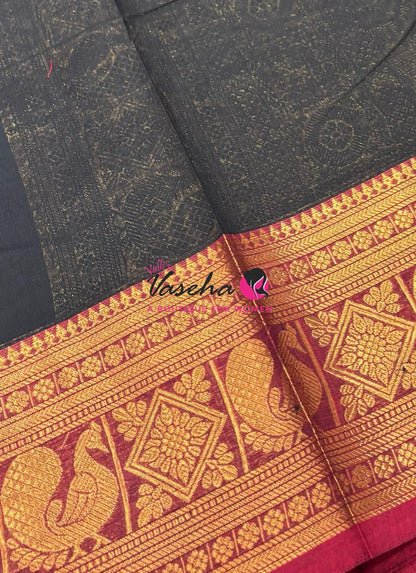 Premium - Kanchi Cotton Saree - VVKCS020