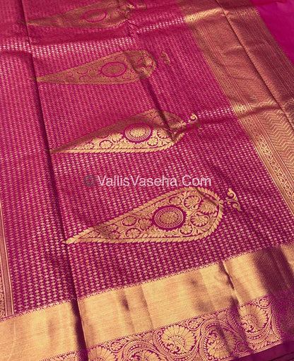 Semi Kanchipuram Soft Silk - VVSSS009