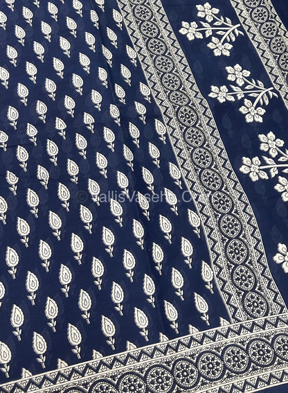 Pure Soft Mul Mul Cotton Sarees - VVMMC004