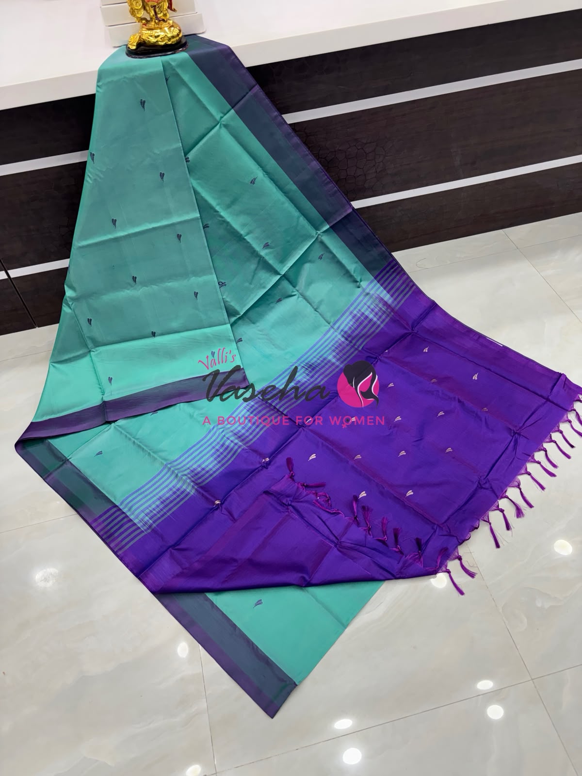 Vazhai Pattu Saree / Banana Pith - With Blouse - VVVPS002