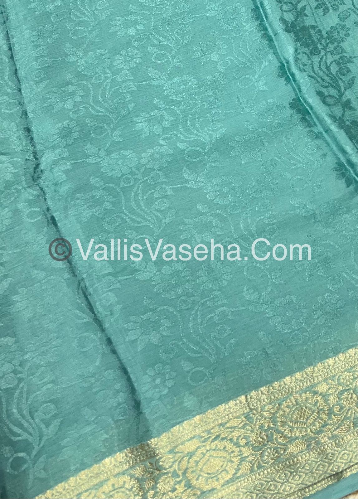 Semi Viscose / Semi Mysore Crepe Silk Variety - Embossed Design - VVSMC002