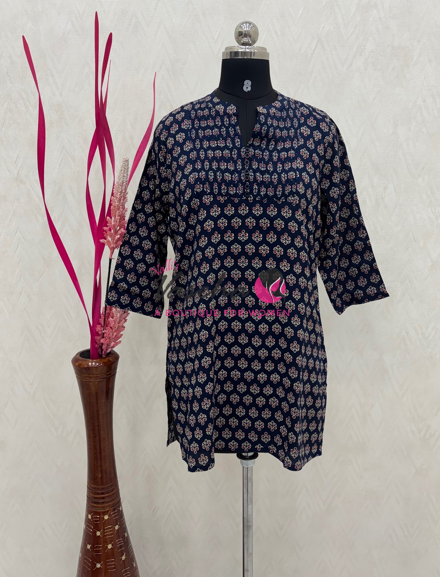 Ready Made - Short Top - Blue Color - VVRST003