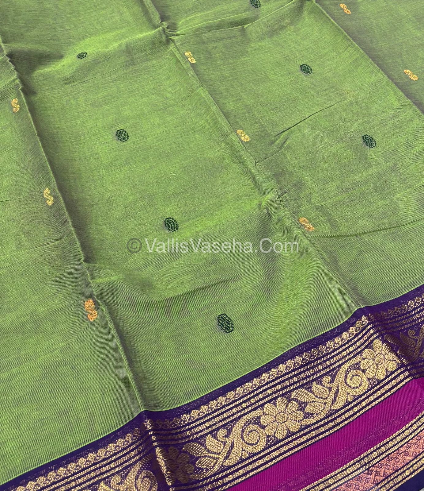 Kanchi Cotton Saree - VVKCS012
