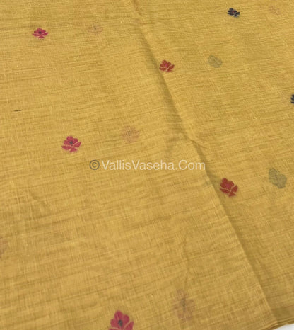 Muga Cotton Saree - VVMCS001