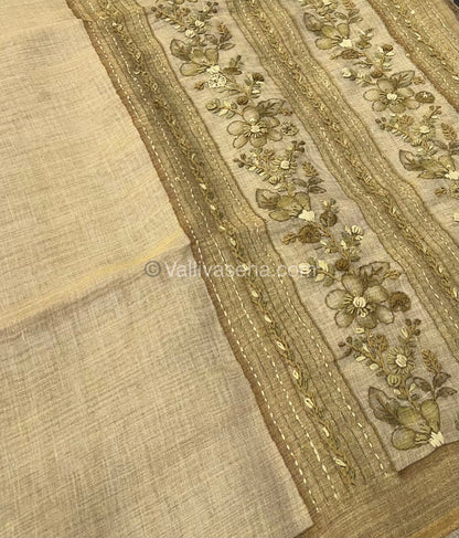 French Knot - Tissue Saree -  VVLFN001
