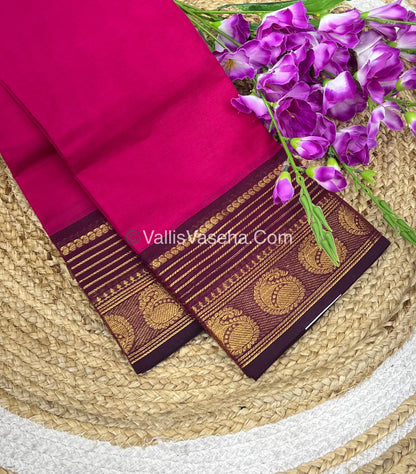 Kanchi Cotton Saree - VVKCS015