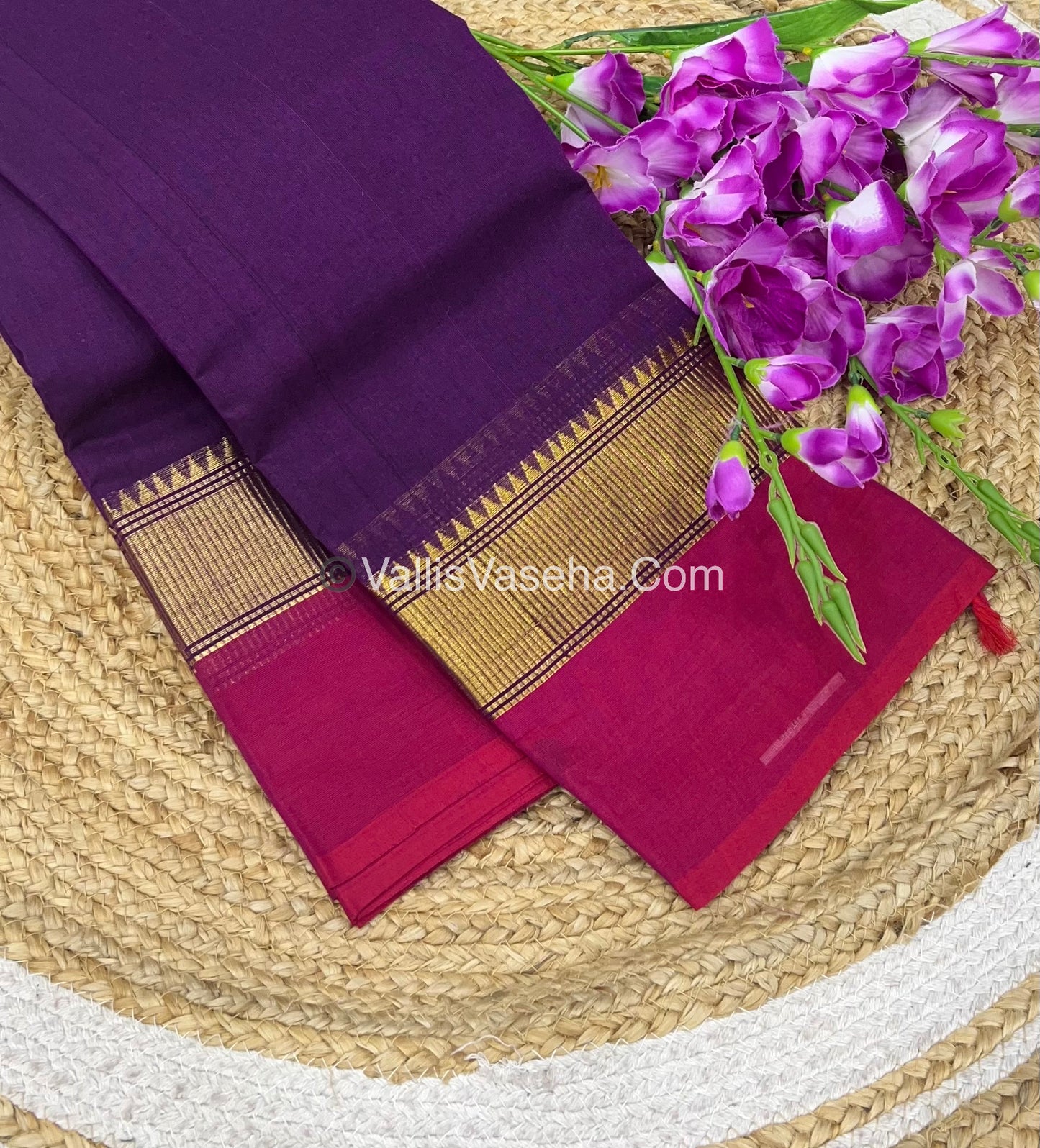 Kanchi Cotton Saree - VVKCS015