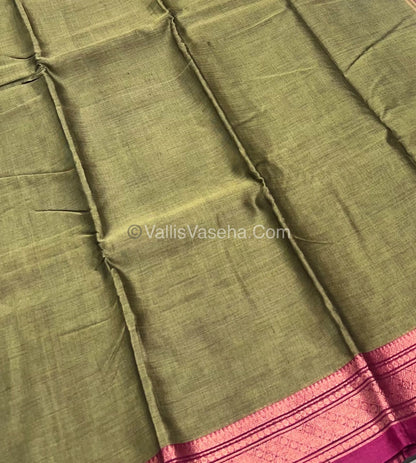 Dhaka Cotton Saree - VVDCS001