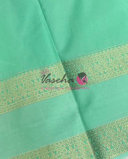 Semi Bridal Kanchi Silk  - Korvai - Premium- VVSKS008