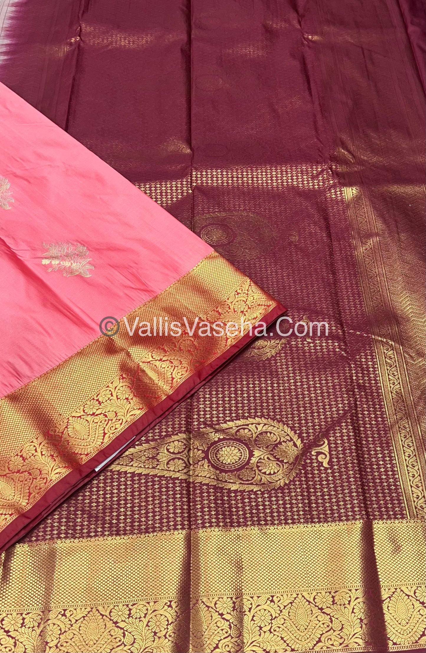 Semi Kanchipuram Soft Silk - VVSSS009