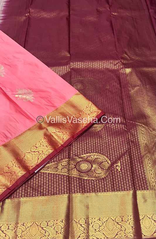 Semi Kanchipuram Soft Silk - VVSSS009