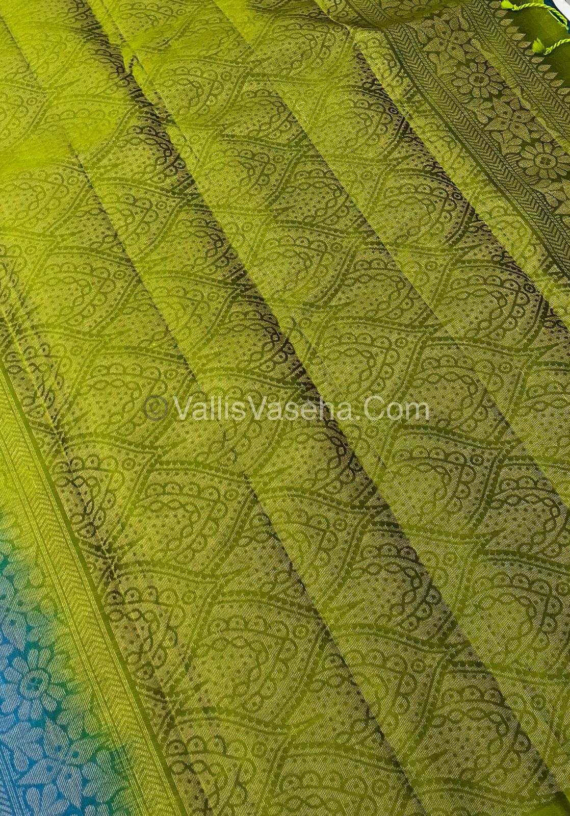 Half Mix - Pure Soft Silk Saree - VVPSS030