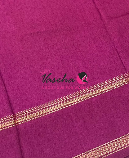 Casual Wear - Fancy Mixed Cotton - Purplish Pink - VVFMC007