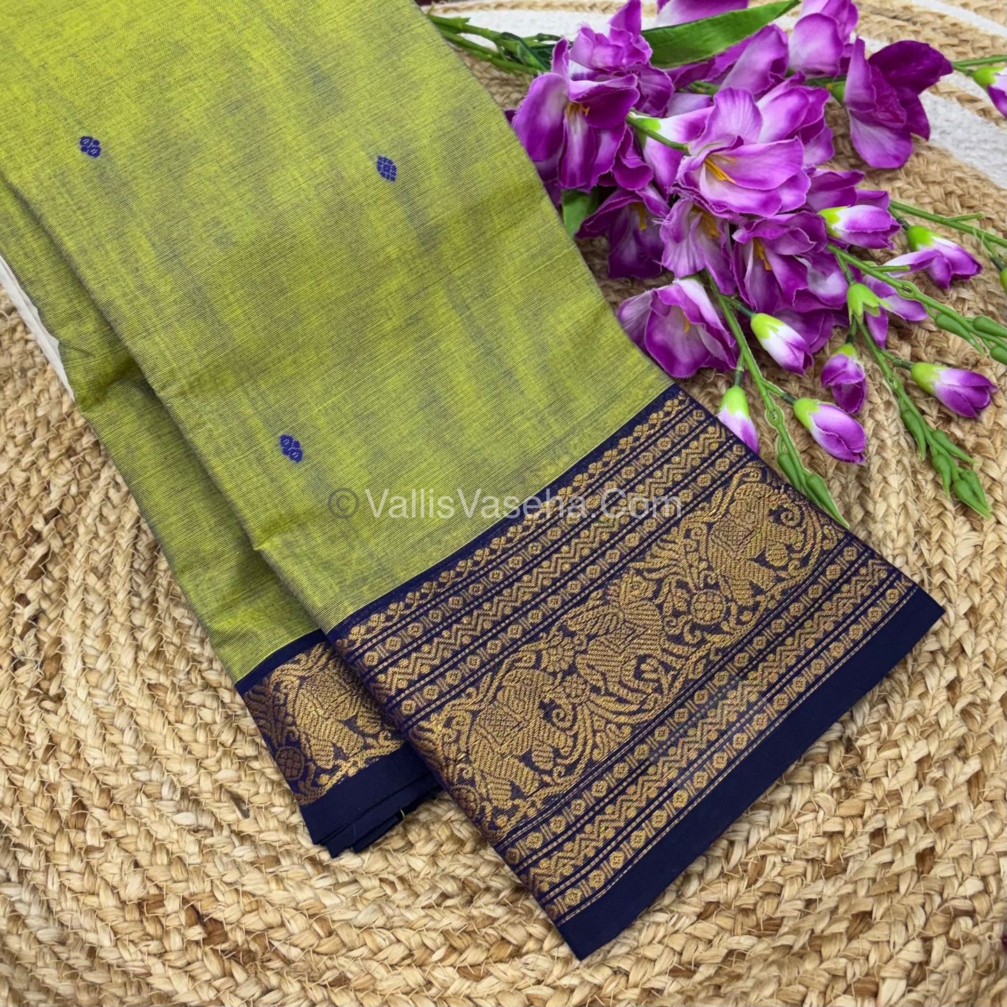 Kanchi Cotton Saree - VVKCS017