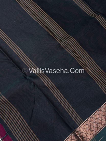 Dhaka Cotton Saree - VVDCS002
