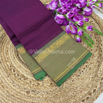 Kanchi Cotton Saree - VVKCS016