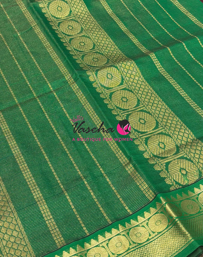 9 Yards |Semi Silk Cotton Saree | Vairavoosi  Design | VV9YSS001