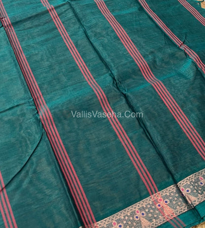 Dhaka Cotton Saree - VVDCS001