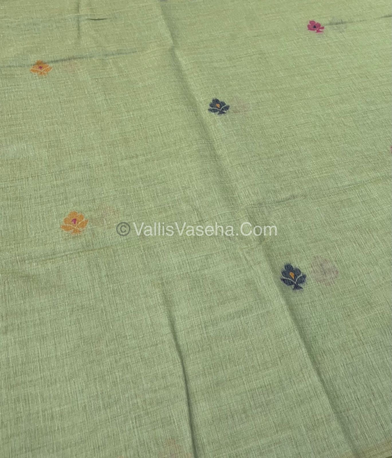 Muga Cotton Saree - VVMCS001