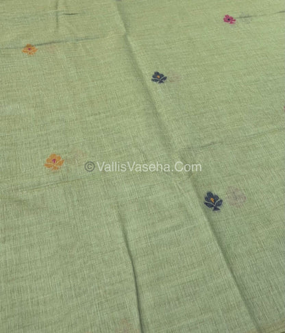 Muga Cotton Saree - VVMCS001
