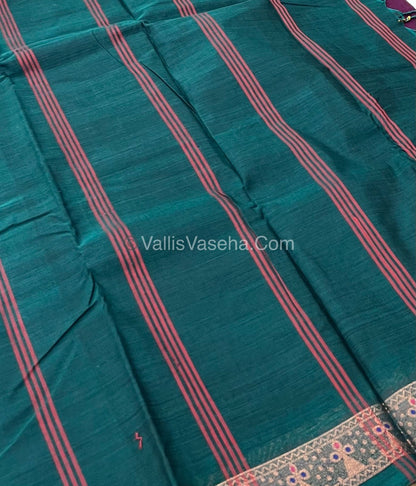 Dhaka Cotton Saree - VVDCS001