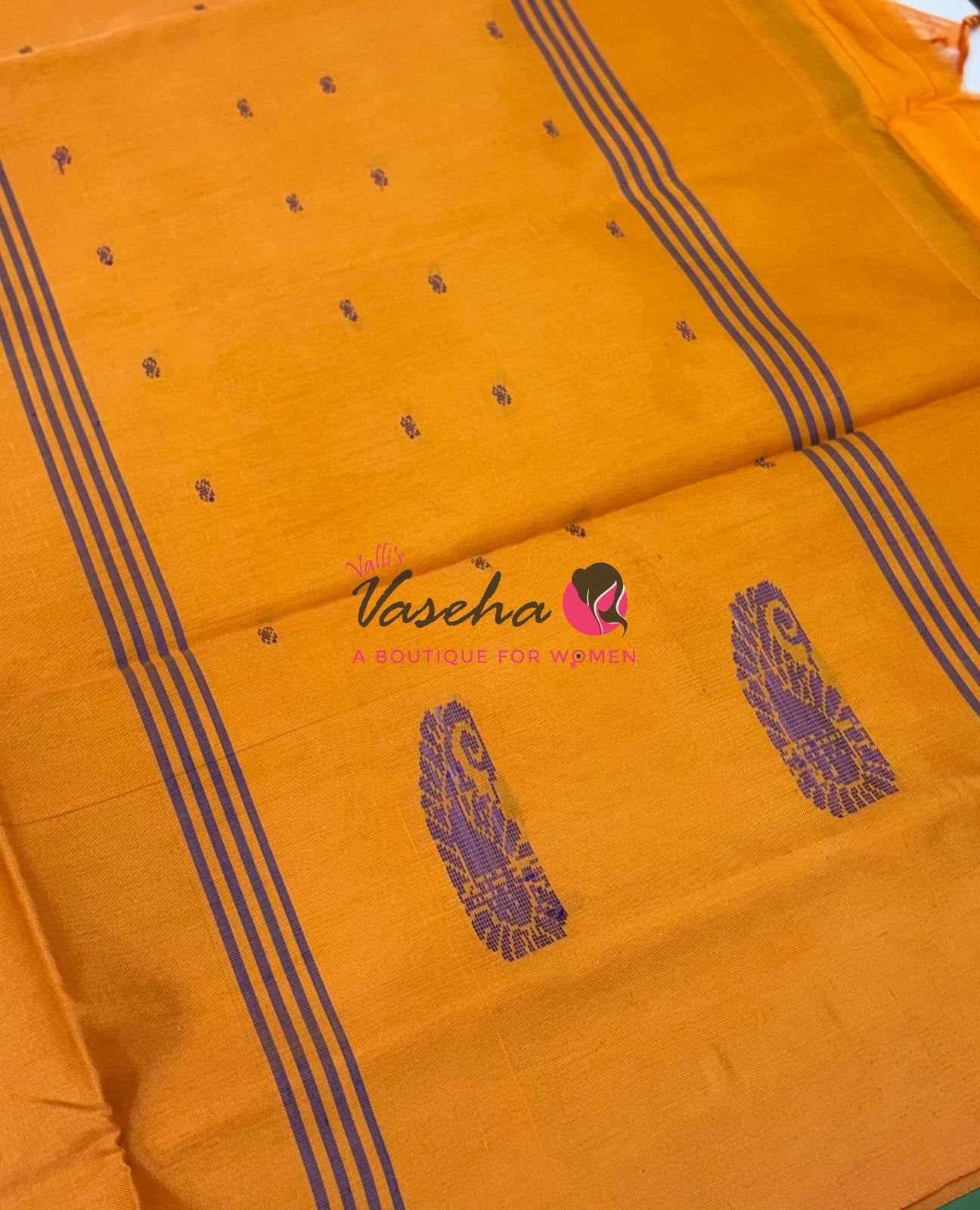 Vazhai Pattu Saree / Banana Pith - With Blouse - VVVPS002