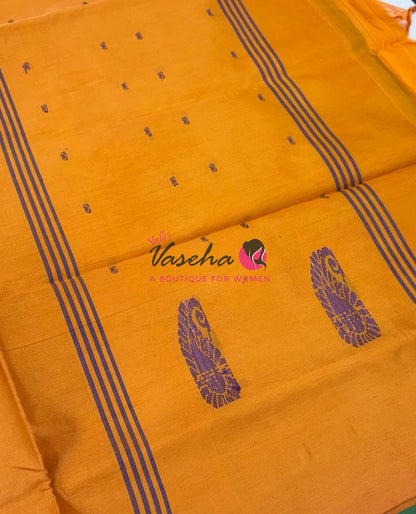 Vazhai Pattu Saree / Banana Pith - With Blouse - VVVPS002