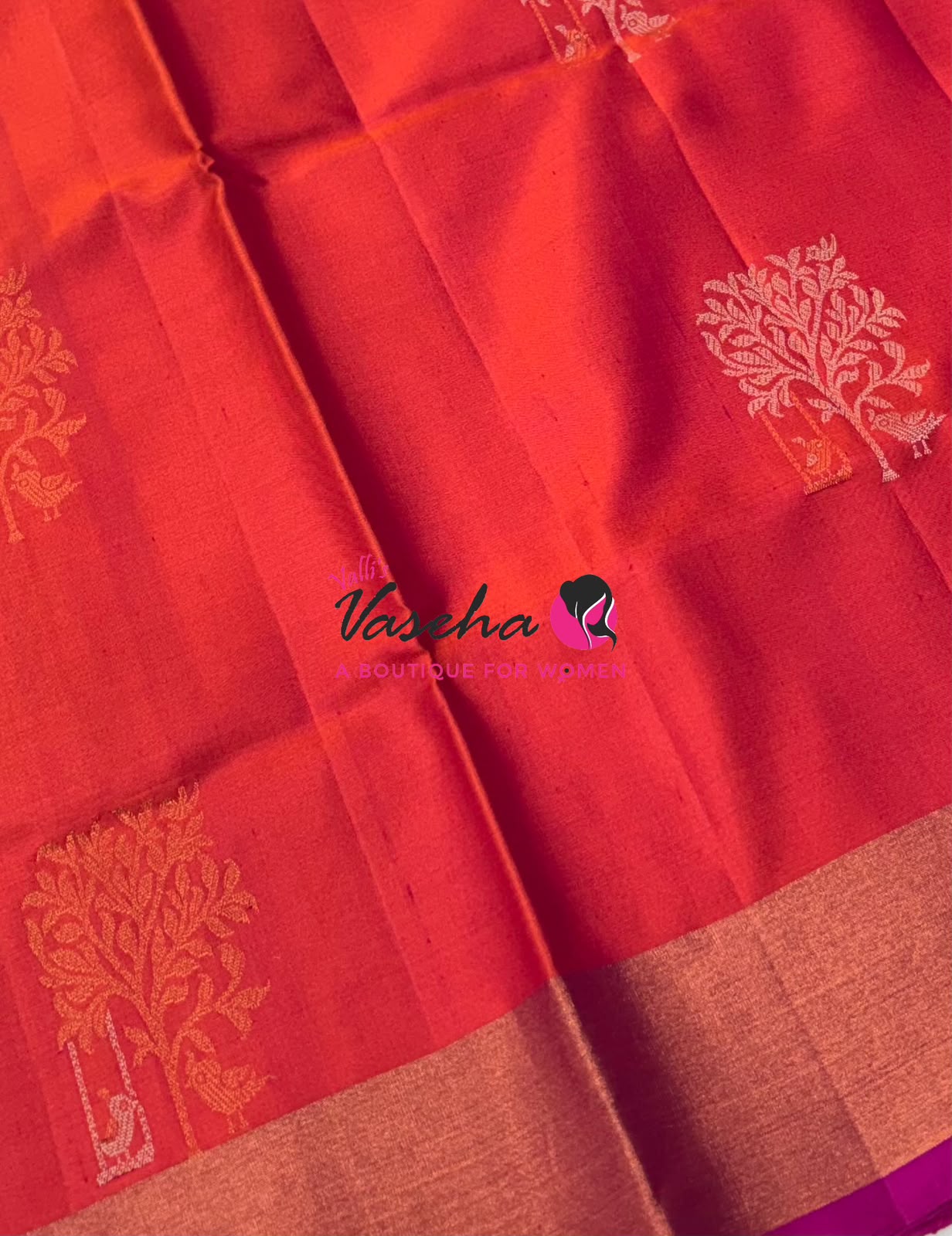 Pure Soft Silk Saree - Happy Sale - 15%less - VVAD001