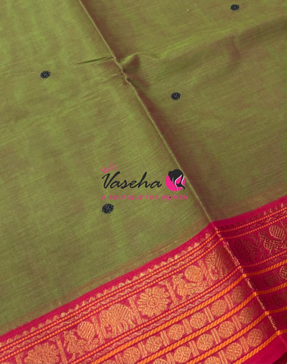 Chettinadu Cotton Saree - VVCCS003