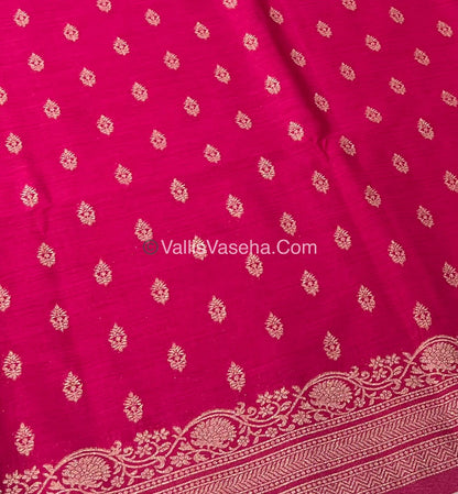 Banarasi - Heritage Silk - Semi Kathan Silk -Pink Shade- VVBHS006