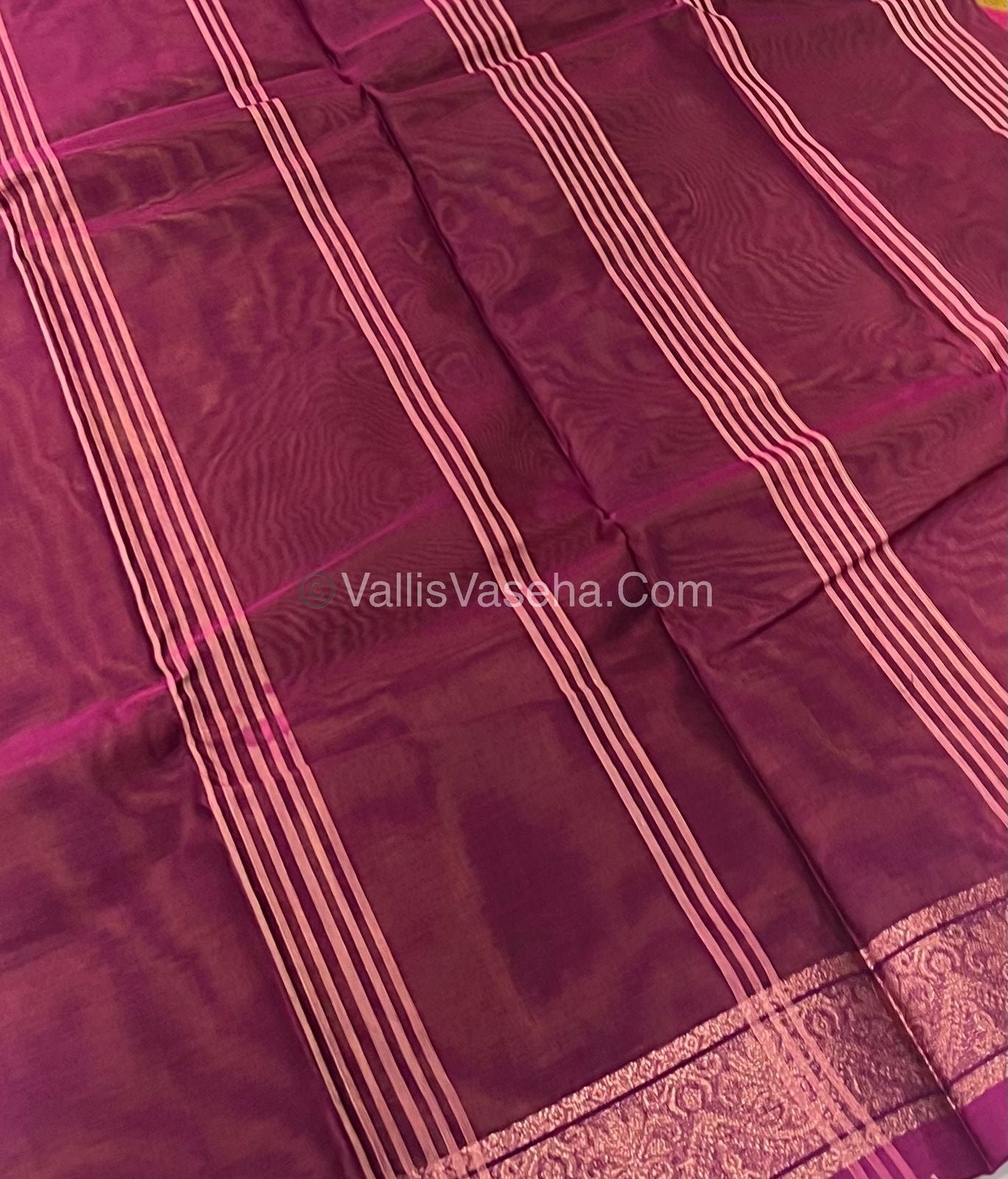 Dhaka Cotton Saree - VVDCS001