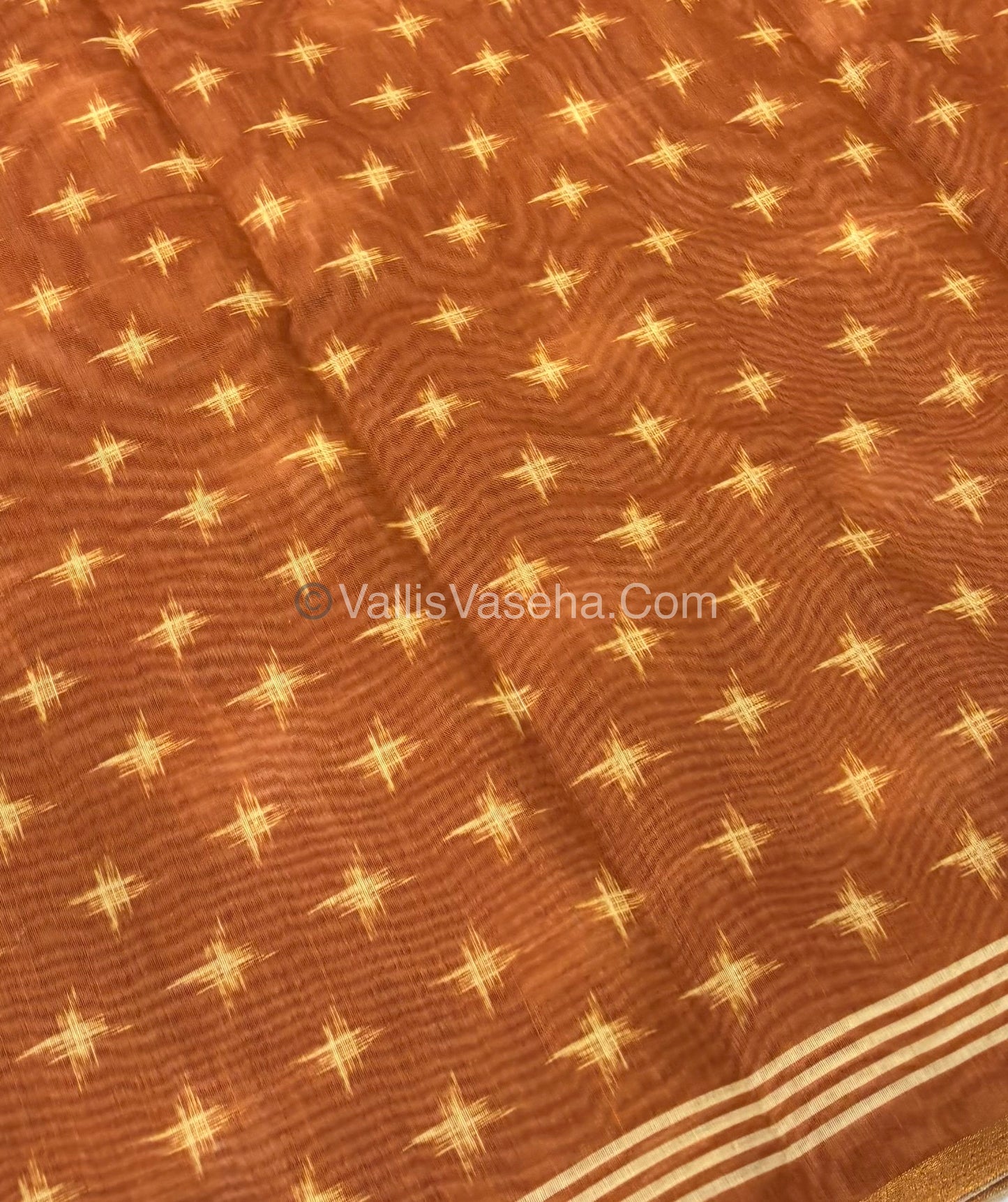 Semi Chanderi Saree  - VVSCS007