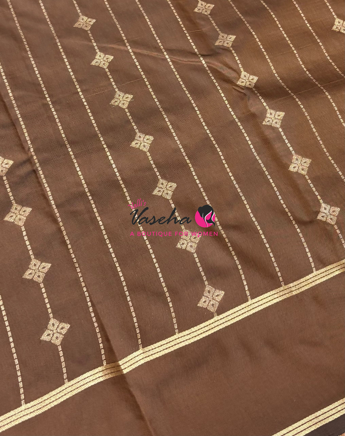 Semi Soft Silk  - Coffee Brown Shade - VVSSS041