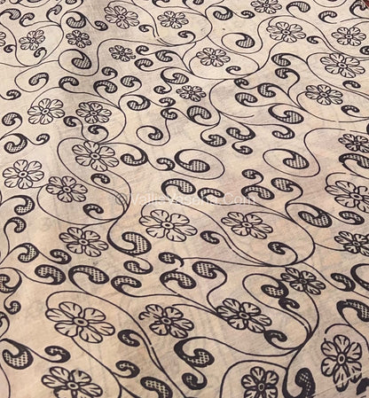 Pure Kalamkari Cotton Saree - VVPKC002