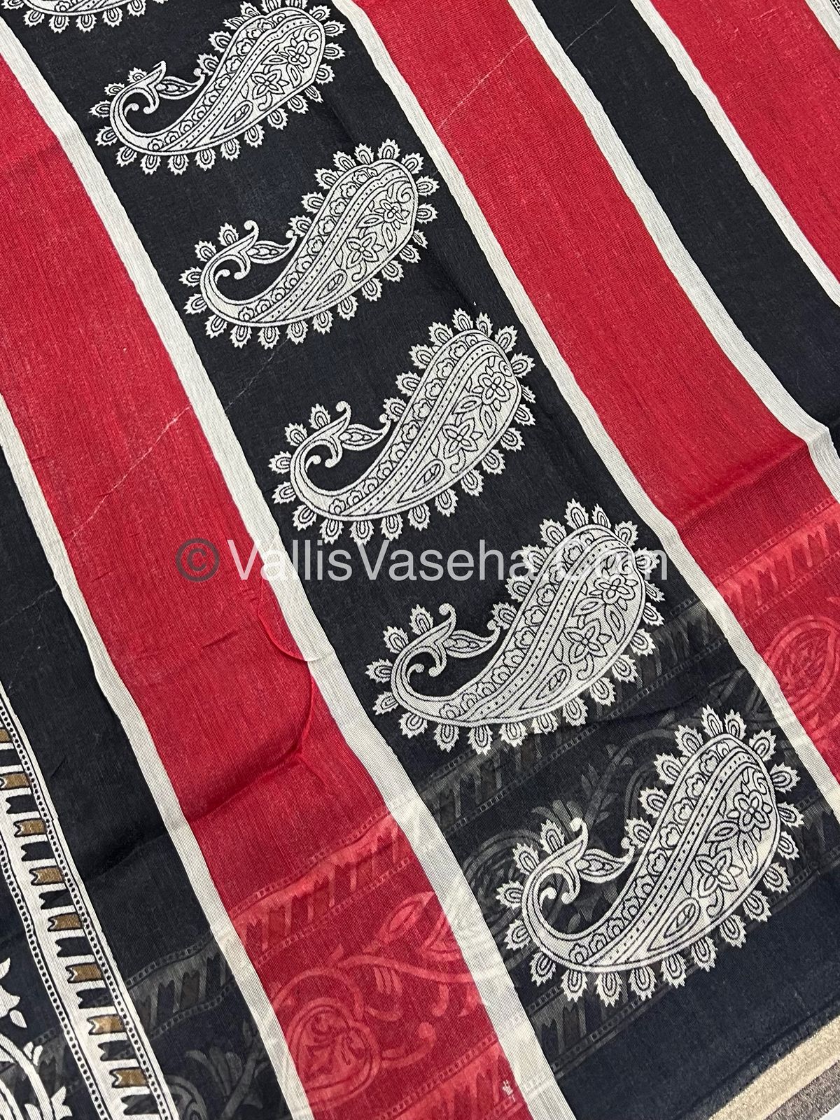 Casual Wear - Fancy Semi Chanderi Saree  - VVFMC006
