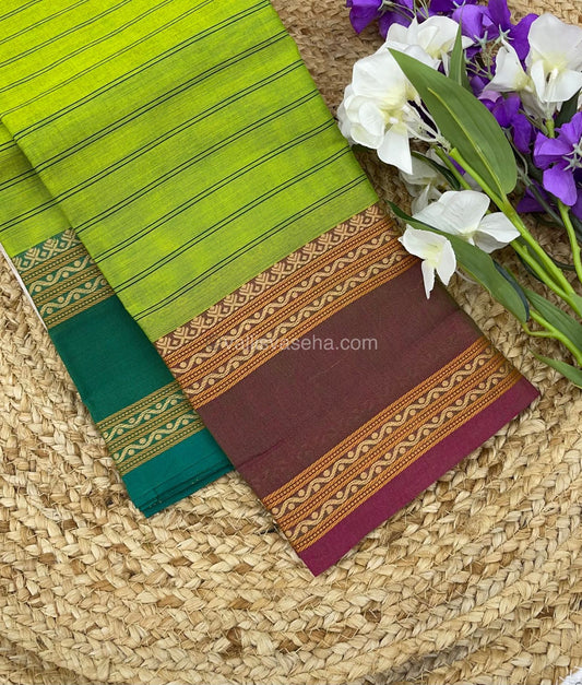 Kanchi Cotton Saree - VVKCS005