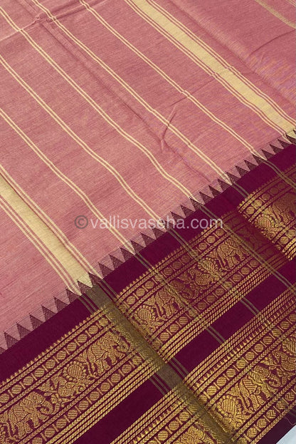 Kanchi Cotton Saree - VVKCS007