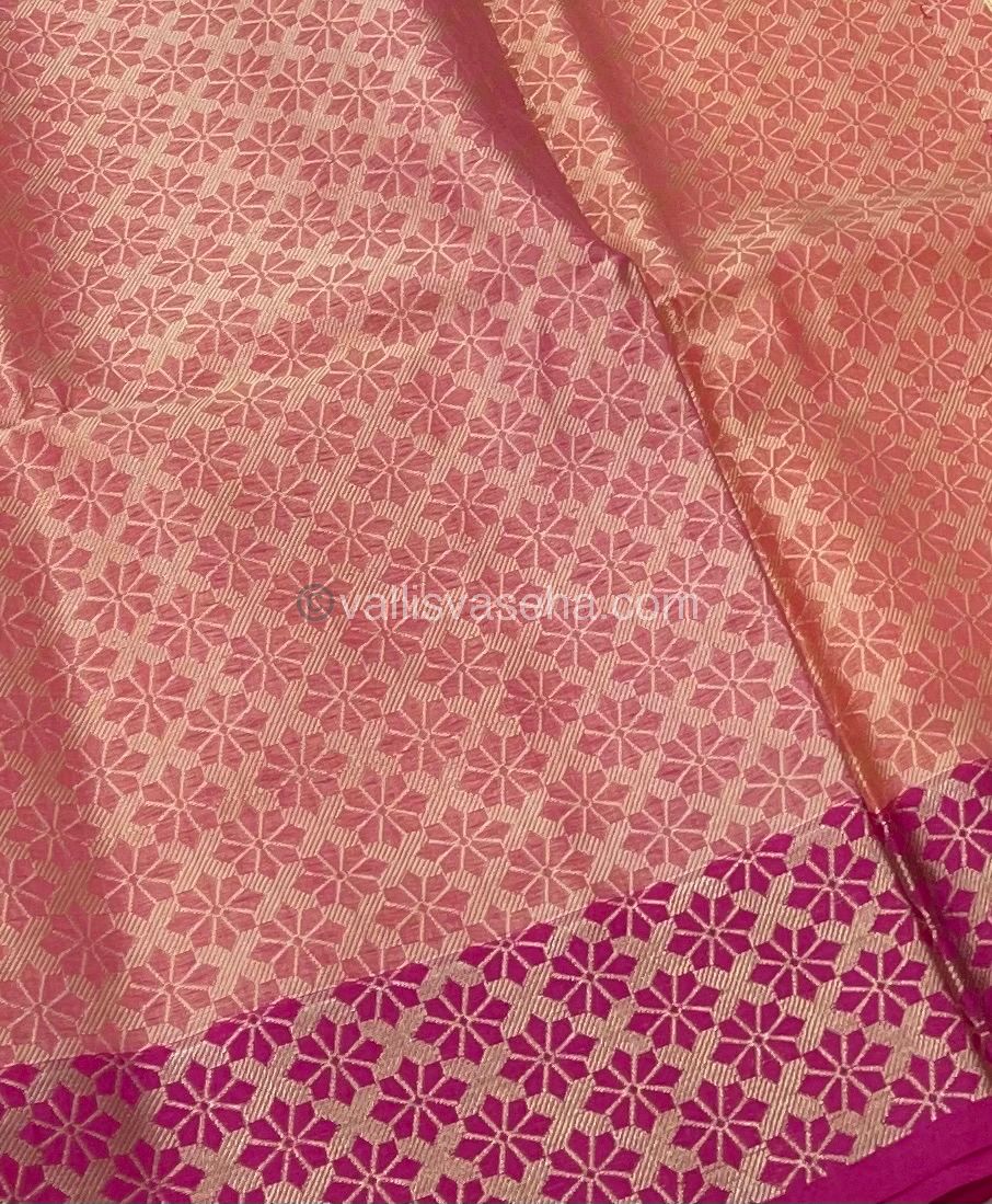 Banarasi - Kora Muslin Saree - VVKMS001