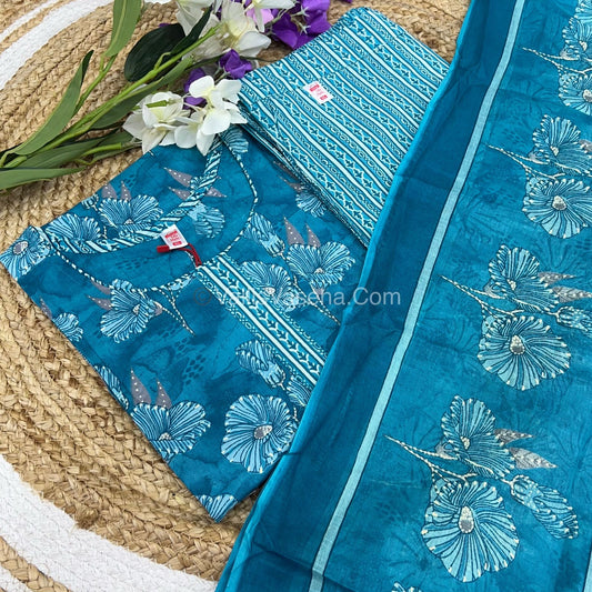 Ready Made - Salwar, Kameez & Duppatta(3pc) - Printed - VVRBS002