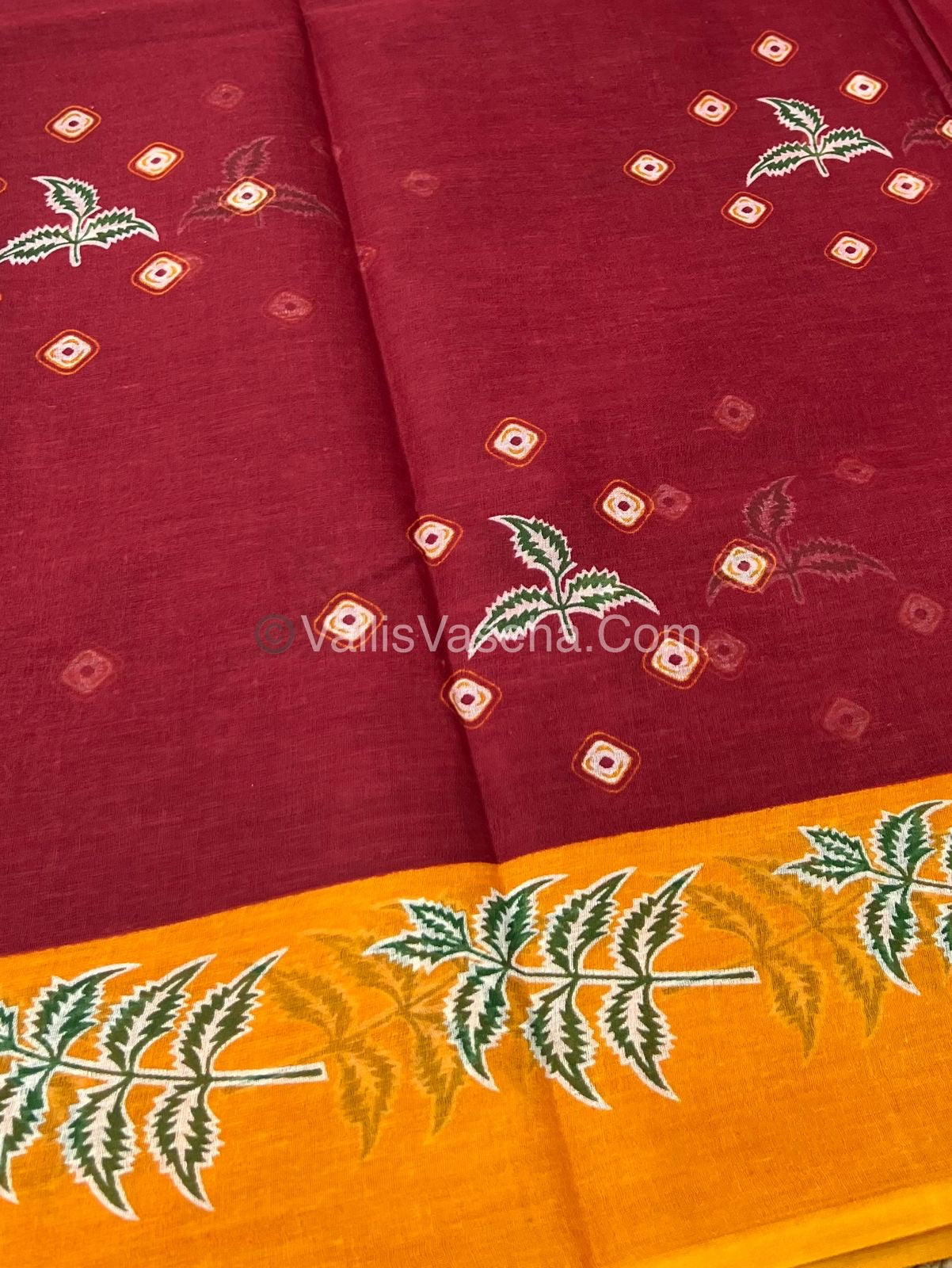 Pure Cotton Voile Saree | VVPVS001