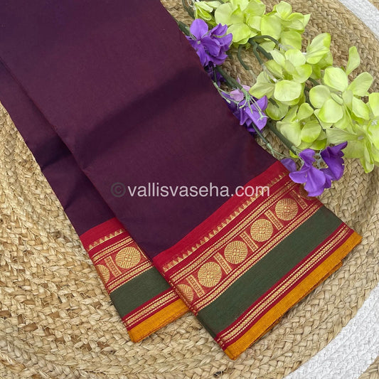Kanchi Cotton Saree - VVKCS007