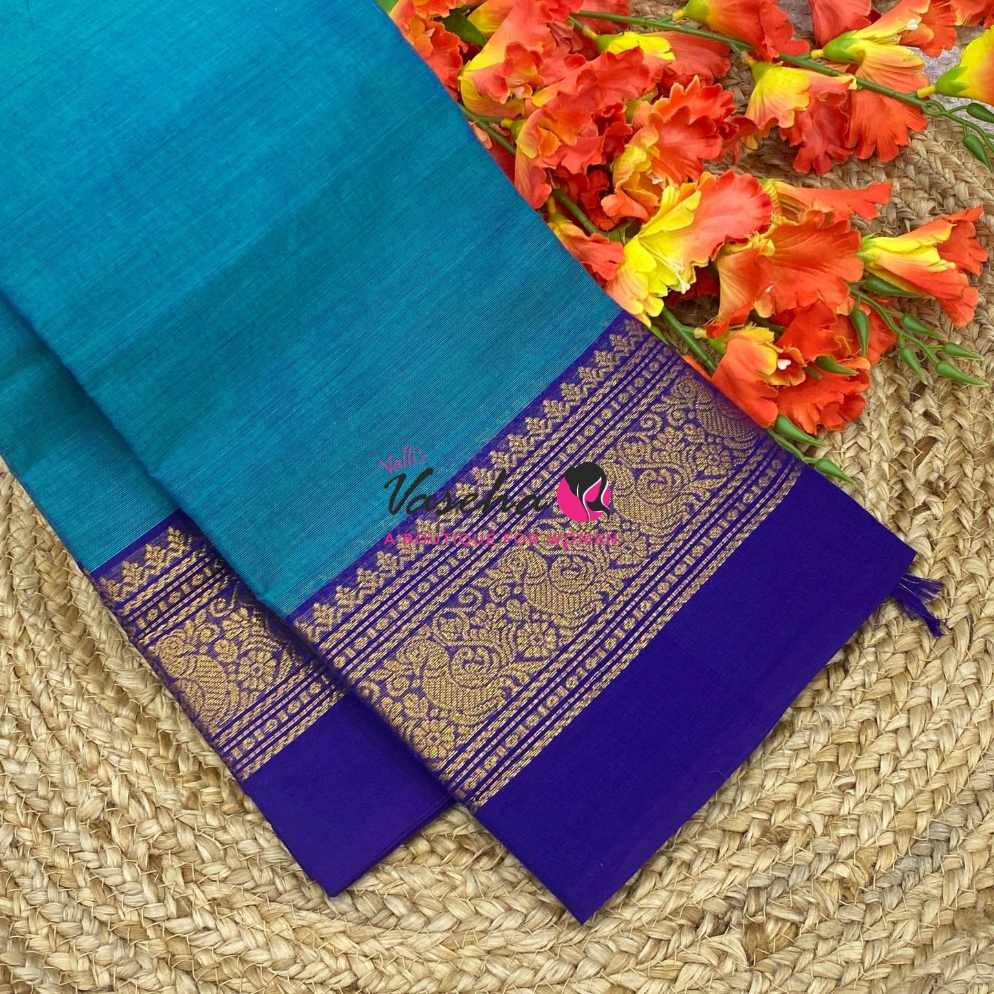 Kanchi Cotton Saree - VVKCS032