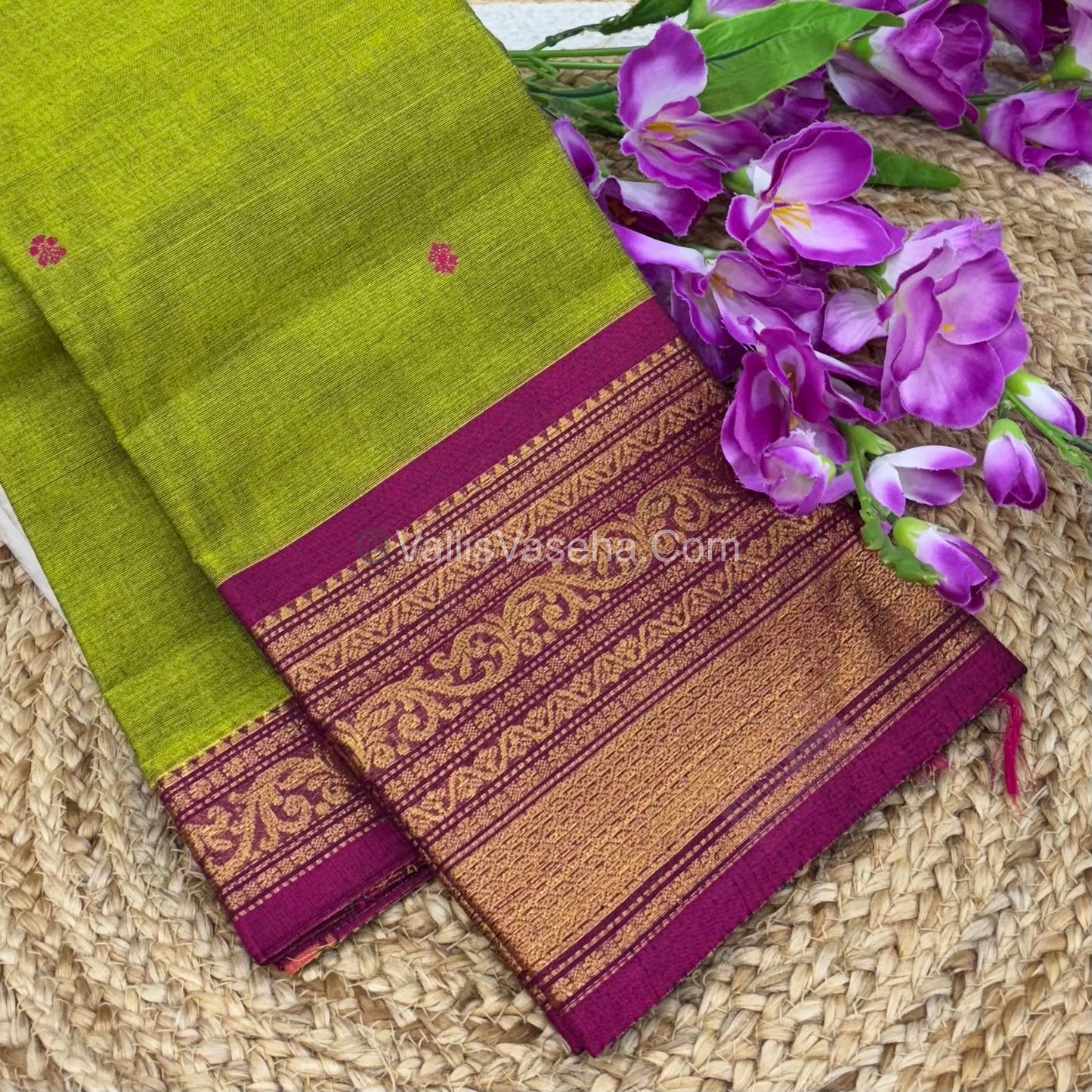 Kanchi Cotton Saree - VVKCS012